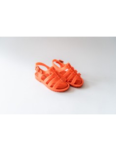 sandalias naranja