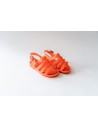 sandalias naranja