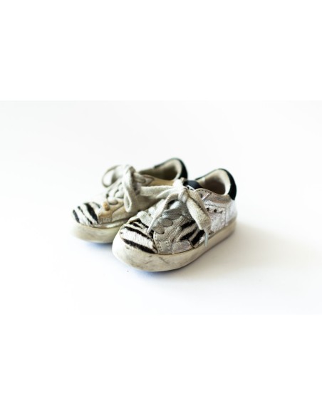 zapatos metalizados