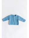 sweater tejido celeste