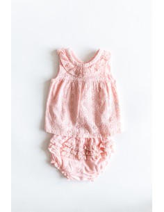 set brocado rosado