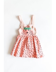 VESTIDO ROSA FLEECE
