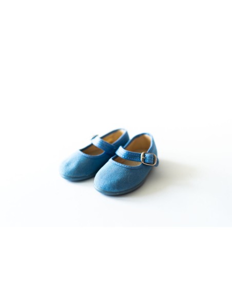 zapatos celestes